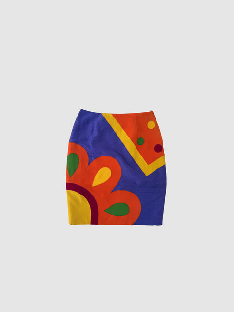 Alberta Ferretti Spring 2014 silk skirt - New with tag
