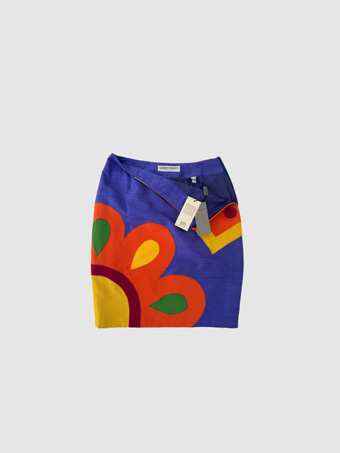 Alberta Ferretti Spring 2014 silk skirt - New with tag