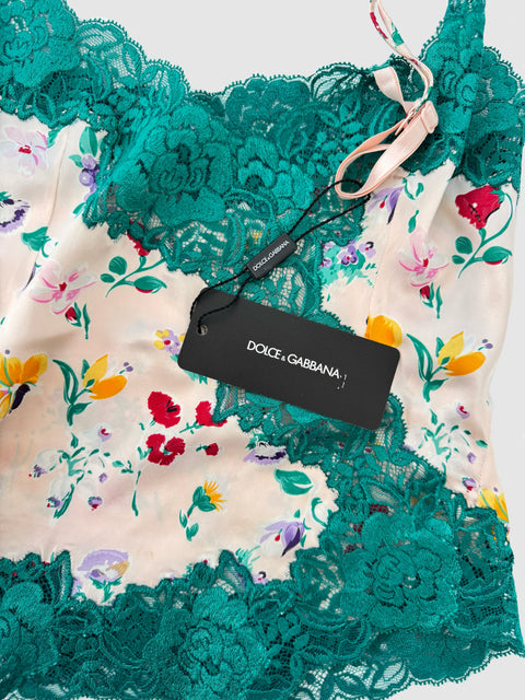 Dolce & Gabbana F/W 2005 flower top - New with tag