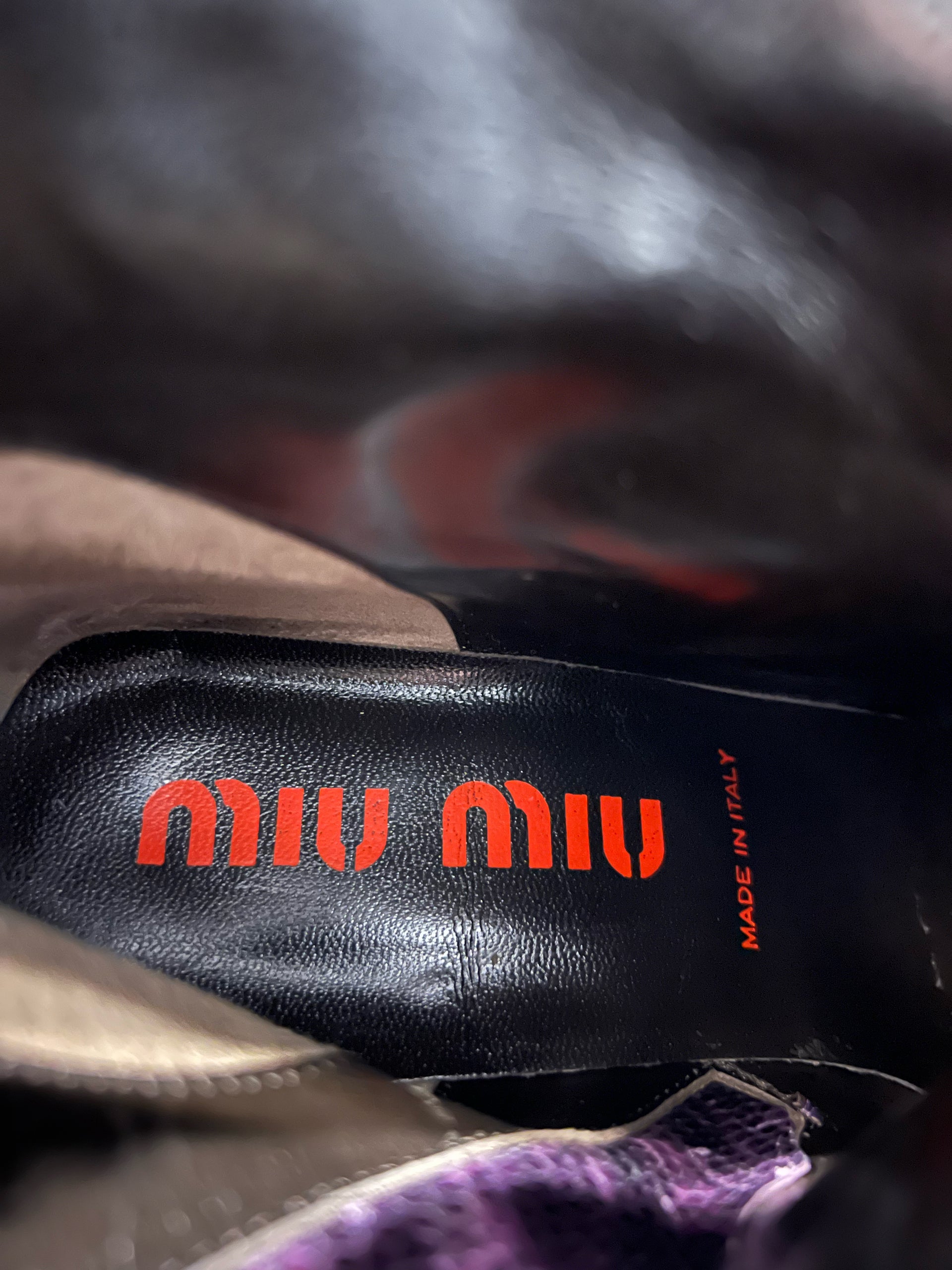 Miu Miu cowboy boot F/W 2000 - New with tag